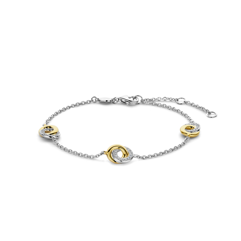Milano Infinity Bracelet - Silver/Gold - 2925ZY