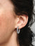Pandora Timeless Pavé Single-row Hoop Earrings - Sterling Silver - 292624C01