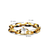 Milano Leopard Print Link Bracelet - Gold - 2947TU