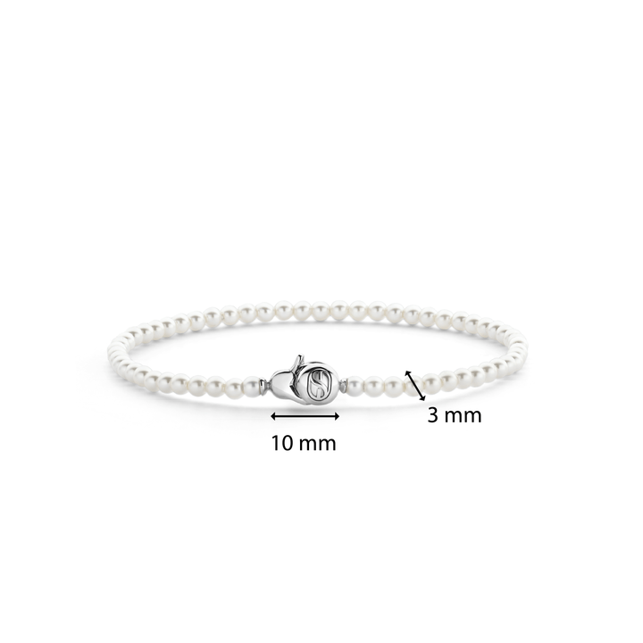 Pearl Bracelet - Silver - 2965PW