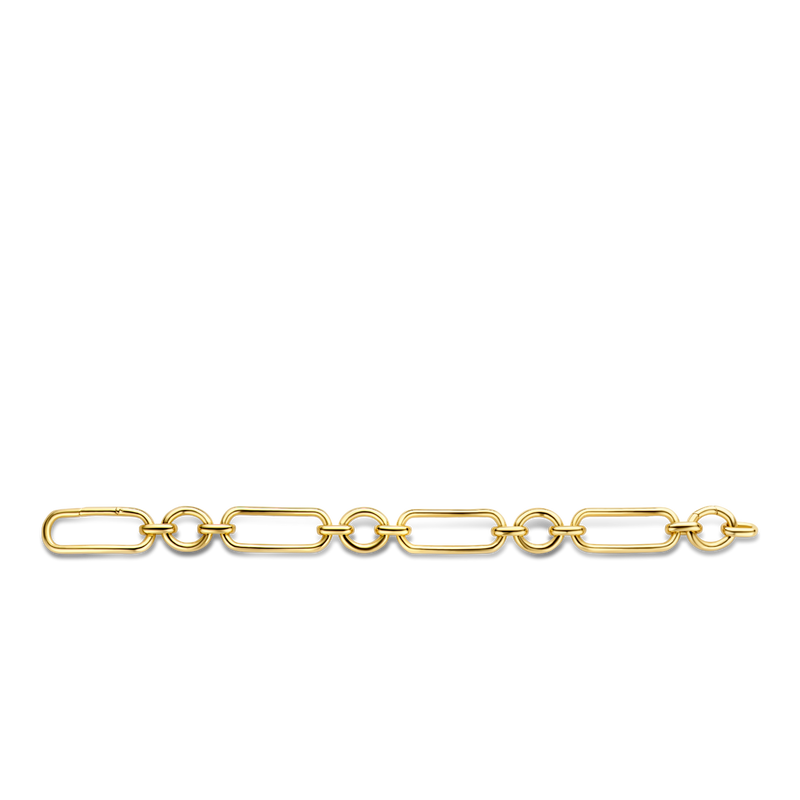 Milano Mixed Chain Bracelet - Gold - 2978SY