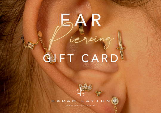 Sarah Layton Ear Piercing Gift Card
