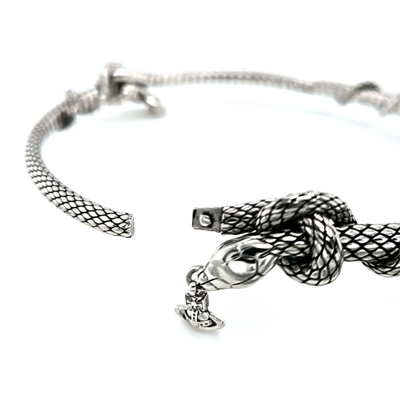 Albane Choker - Antique Silver - 6303003O-02P017-W1