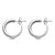 Molto Medium Hoop Earrings - Silver - 3300960