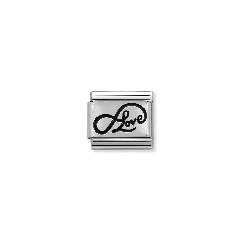 Composable Classic Infinity Love Writing Link - Silver - 330102/07