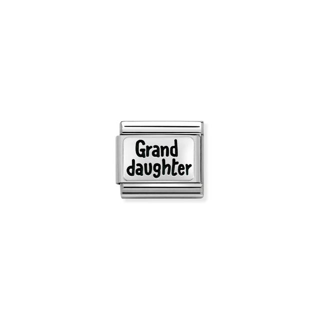 Classic 'Grand Daughter' Link - Silver - 330102/43