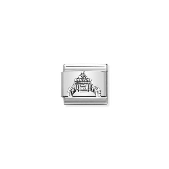 Composable Classic St. Peter's Square Link - Silver - 330105/15