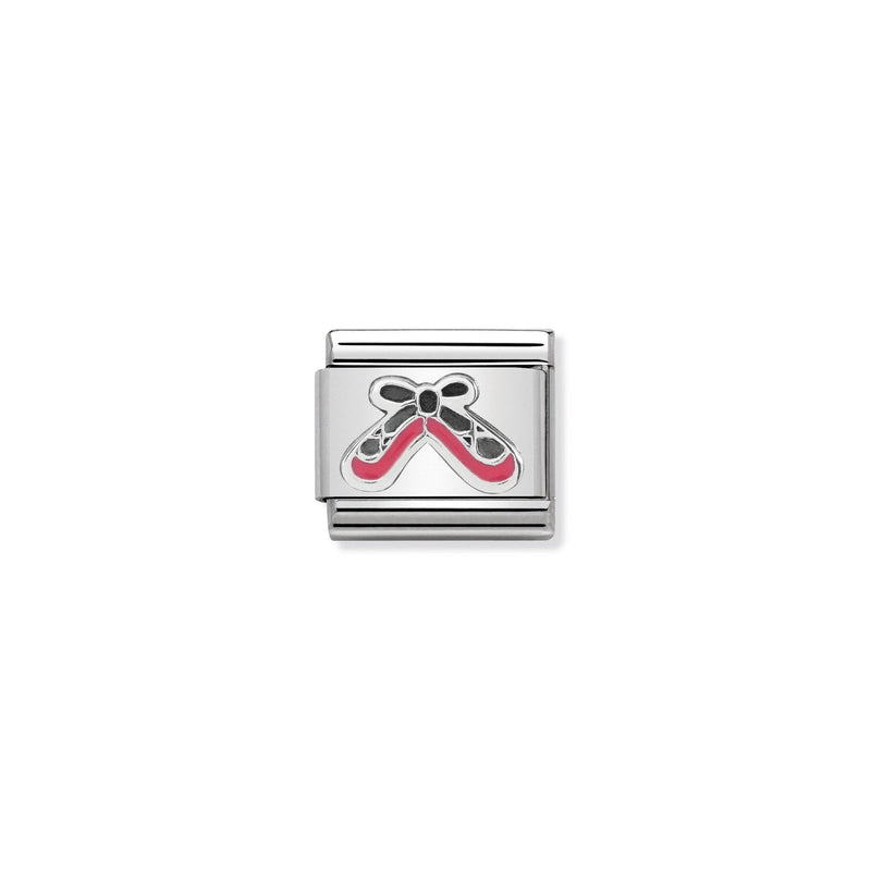 Composable Classic Ballet Shoes Link - Silver - 330202/41