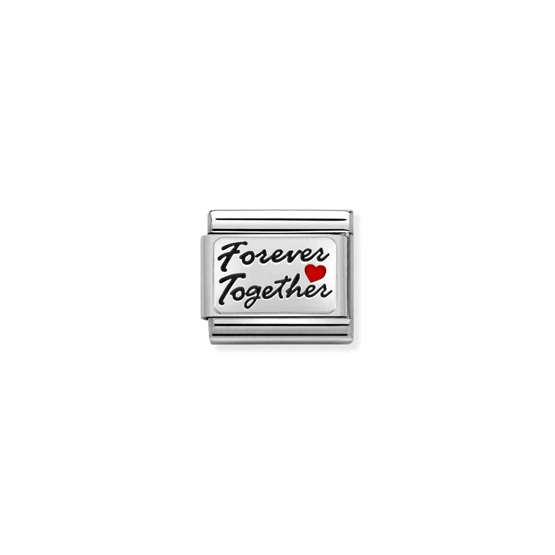 Forever Together Red Heart Link - Silver - 330208/53