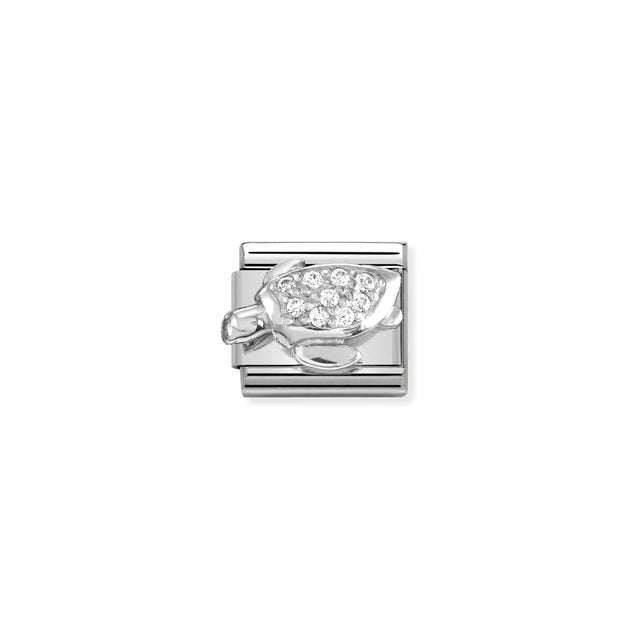 Composable Classic Sea Turtle Link - Silver - 330304/46