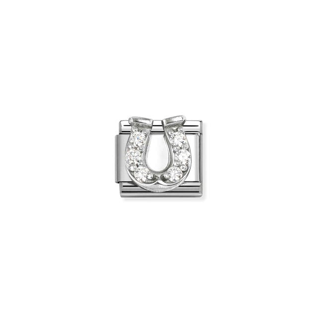 Composable Classic CZ Horseshoe Link - Silver - 330304/51