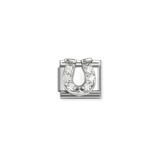 Composable Classic CZ Horseshoe Link - Silver - 330304/51