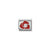 Composable Classic Rose Link - Silver/Red - 330305/05