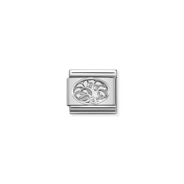 Composable CZ Tree Of Life Link - Silver - 330311/10