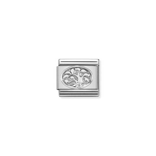 Composable CZ Tree Of Life Link - Silver - 330311/10