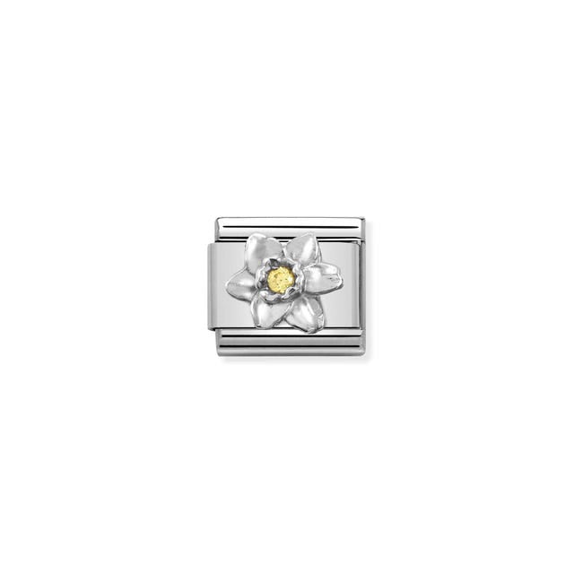Composable Classic Daffodil With CZ Link - Silver - 330311/14