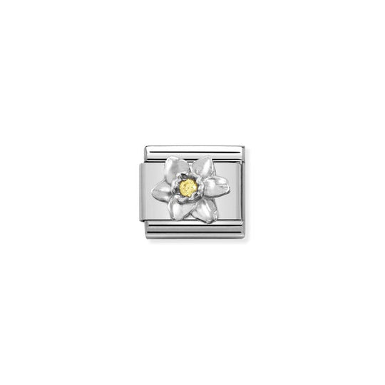 Composable Classic Daffodil With CZ Link - Silver - 330311/14
