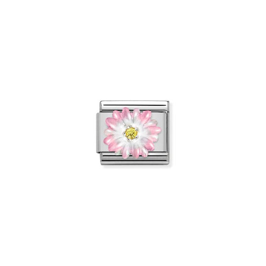 Composable Classic Pink Flower Link - 330321/05