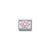 Composable Classic Silver Pink Flower Link - 330322/03