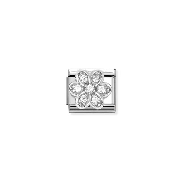 Composable Classic CZ Daisy Link - Silver - 330322/06