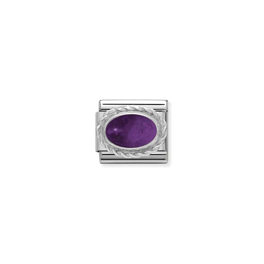 Composable Classic February Birthstone Link - Silver - 330504/02
