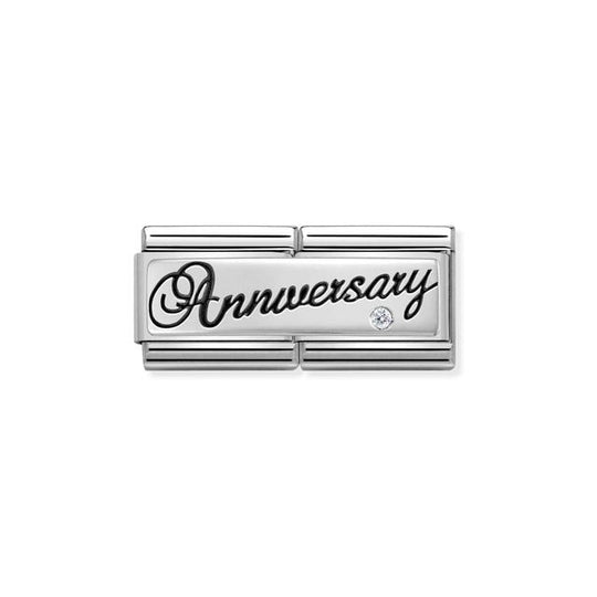 Composable Classic Anniversary Double Link - Silver - 330730/03