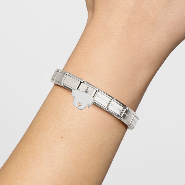 Composable Classic Dog Face Pendant Link - 331801/14