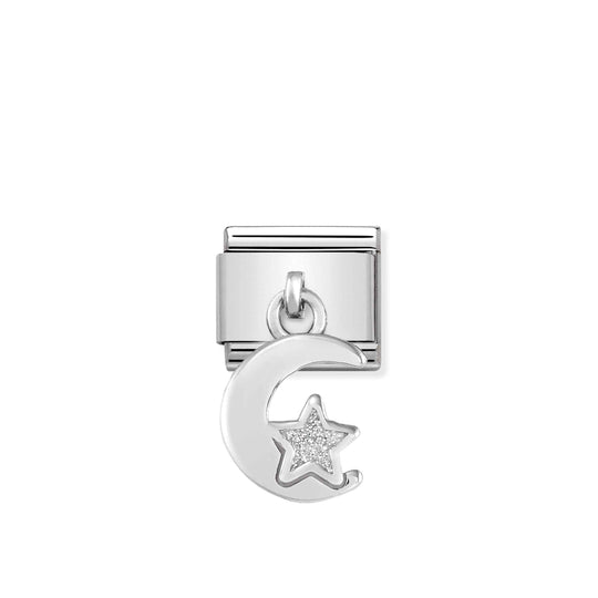 Composable Classic Moon & Star Link - Silver - 331805/05