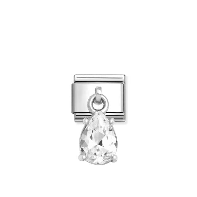 Composable Classic CZ Pear Pendant Link - 331812/10