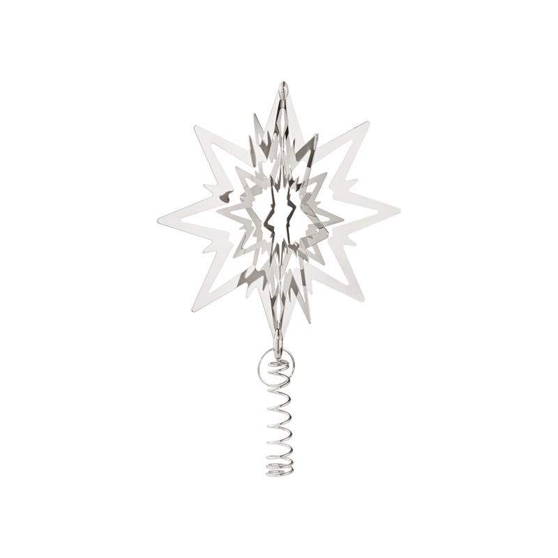 Christmas Star Top, Medium - Silver - 3406001