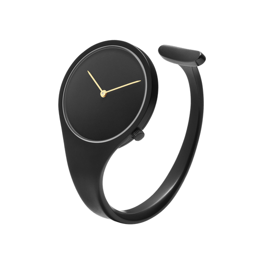 Vivianna 34mm Black Bangle Ladies Watch - 3575682