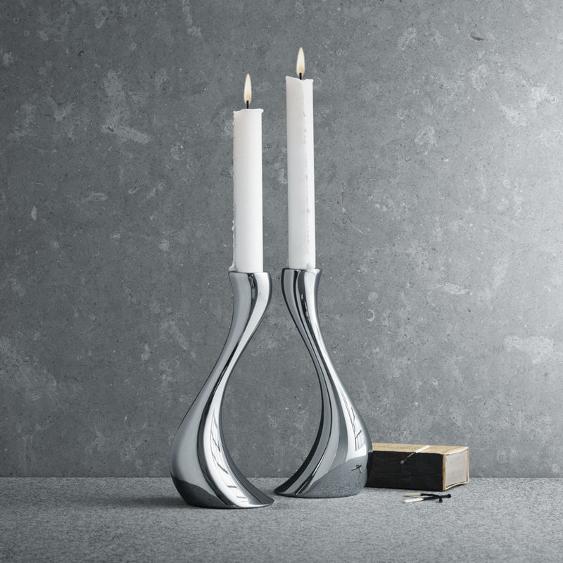 Cobra Set of 2 Candleholders