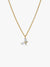 Butterfly Pendant Necklace - 14ct Gold Plating - 364267C01-45