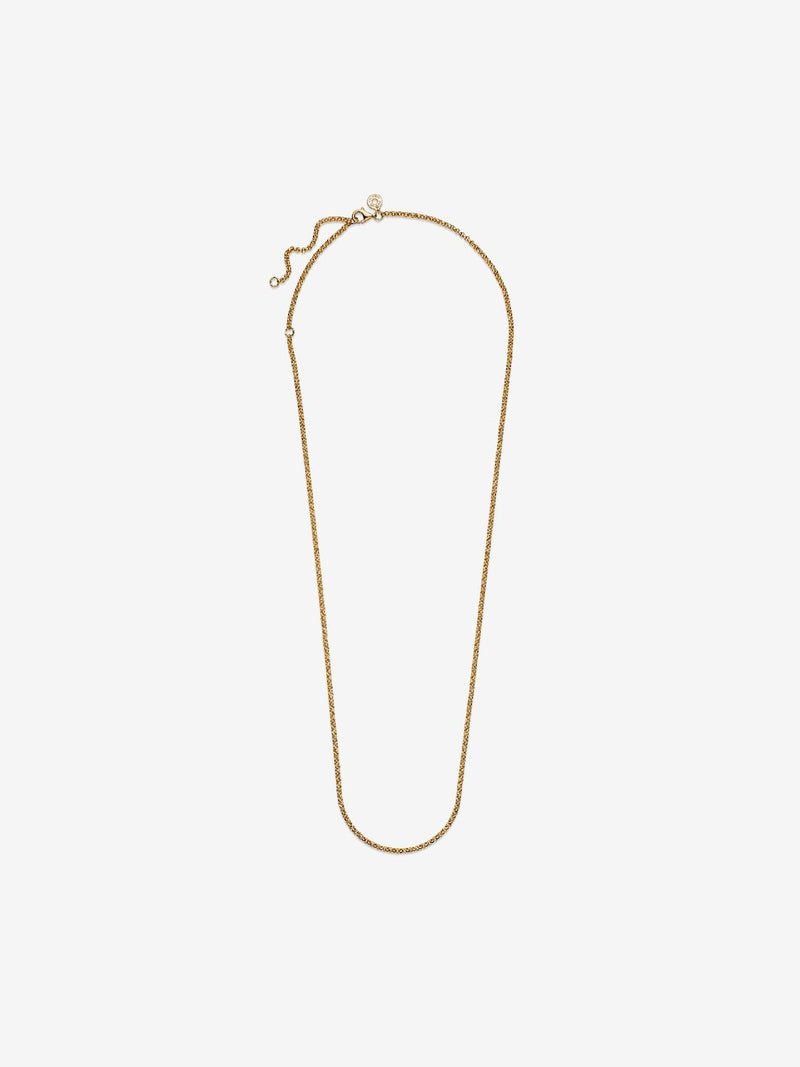 Rolo Chain Necklace - 14ct Gold Plated - 369260C00-60
