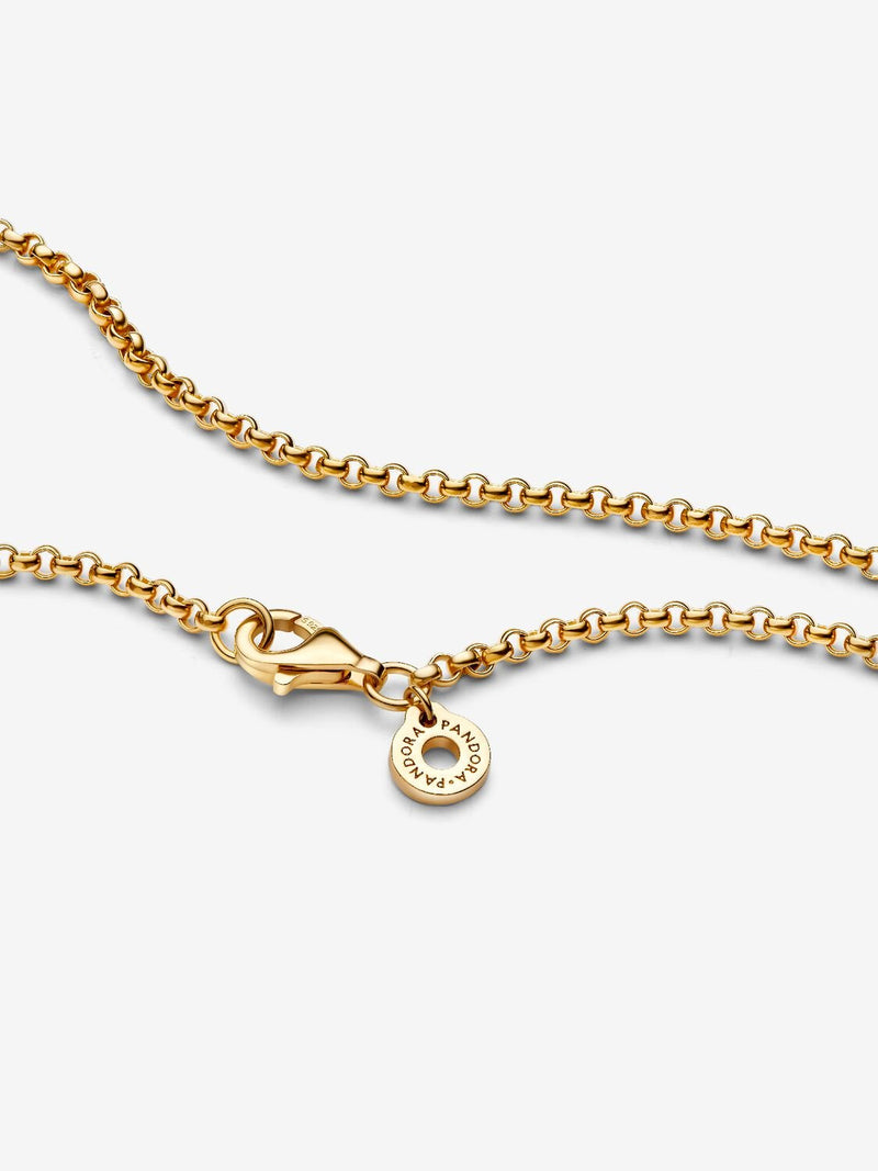 Rolo Chain Necklace - 14ct Gold Plated - 369260C00-60