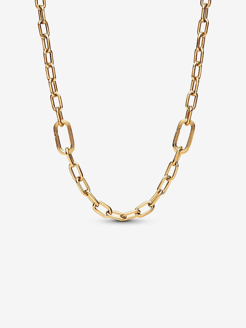 Pandora ME Small-Link Chain Necklace - 14ct Gold Plated - 369685C00-50