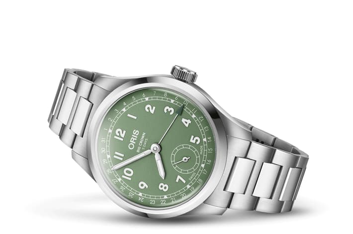 Big Crown Pointer Date Calibre 403 Watch, Green