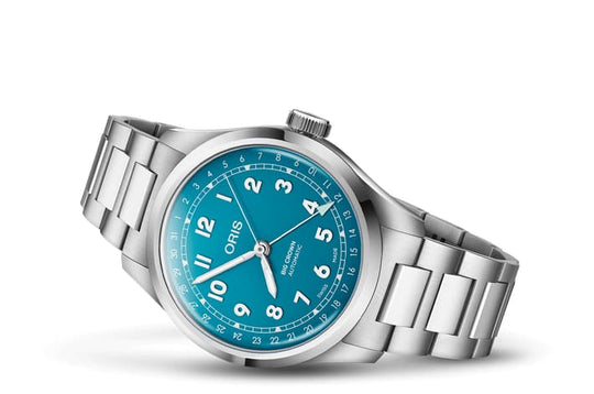 Big Crown Pointer Date Watch, Blue