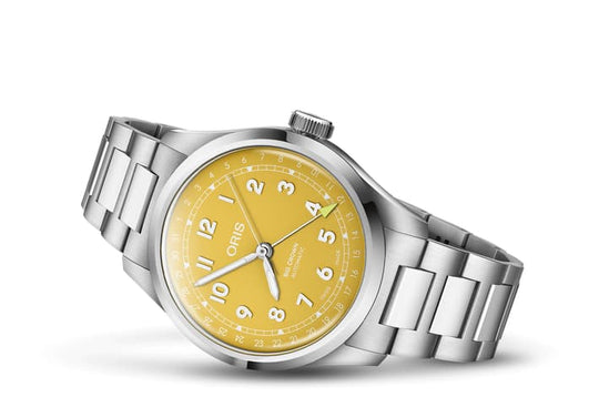 Big Crown Pointer Date Watch, Yellow