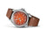 Oris X Cervo Volante Watch, Orange/Brown