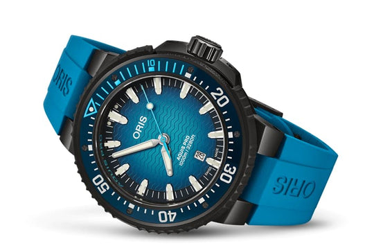 Aquis Pro 1000m Watch, Blue/Blue