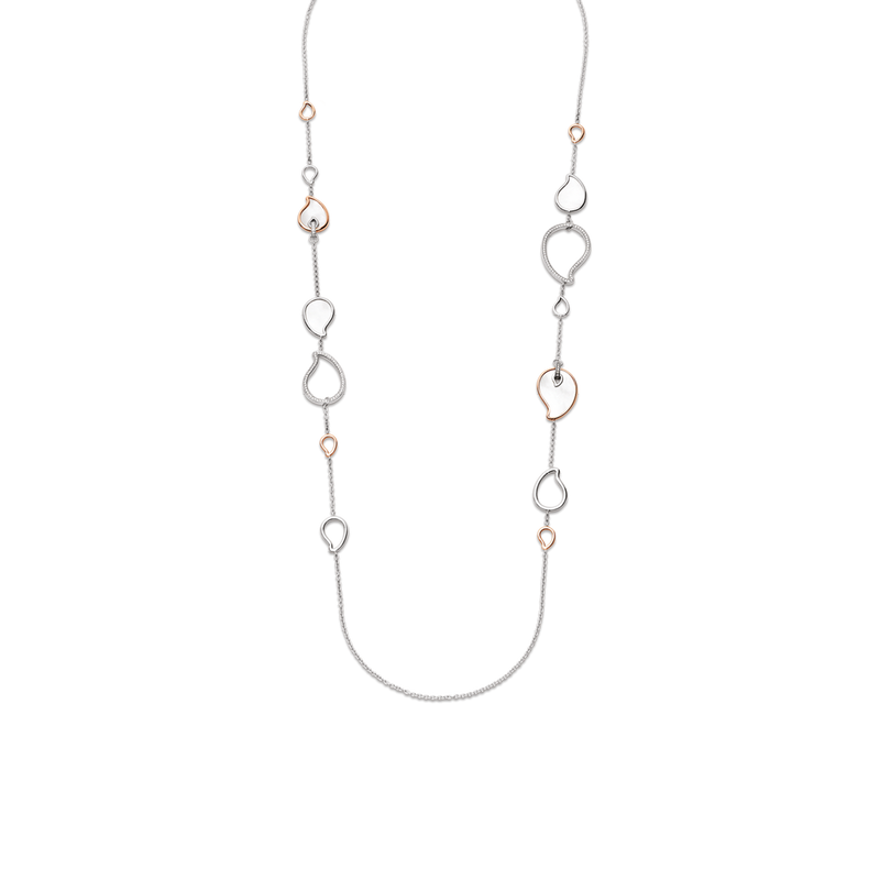 Milano Paisley Necklace - Silver - 3921MR/90