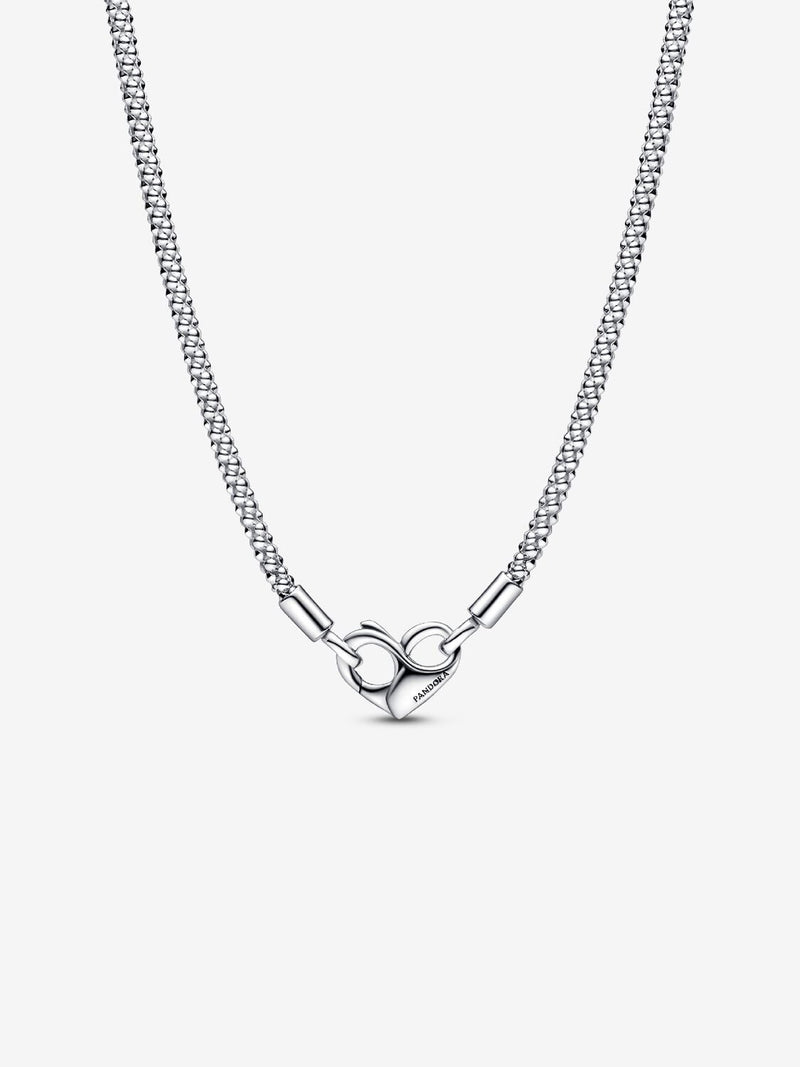 Pandora Moments Studded Chain Necklace - Sterling Silver - 392451C00-45