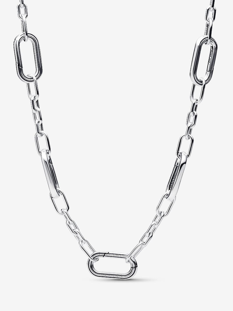 Five Links Chain Necklace - Sterling Silver - 393861C00-45