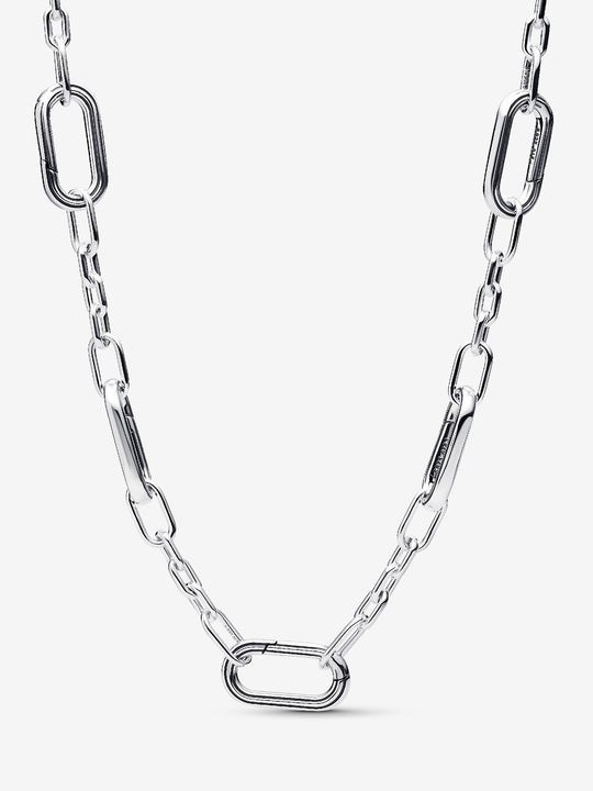 Five Links Chain Necklace - Sterling Silver - 393861C00-45