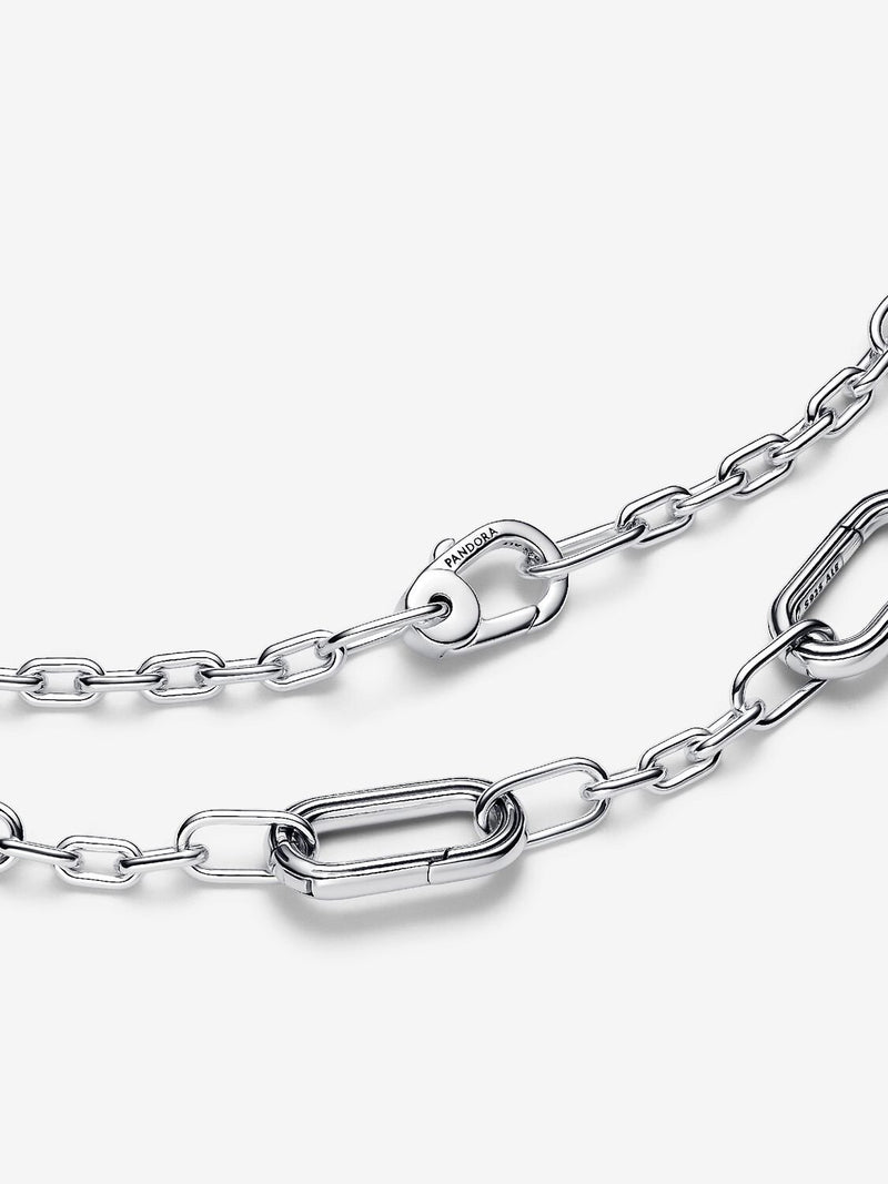 Five Links Chain Necklace - Sterling Silver - 393861C00-45