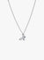 Butterfly Pendant Necklace - Sterling Silver - 394266C01-45