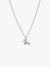 Butterfly Pendant Necklace - Sterling Silver - 394266C01-45