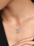 Pandora Logo Reversible Necklace - Sterling Silver - 397436CZ-45