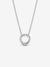 Pandora Logo Reversible Necklace - Sterling Silver - 397436CZ-45